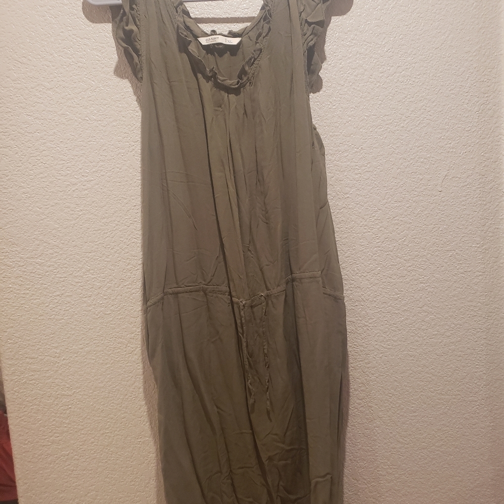 Old navy green dress